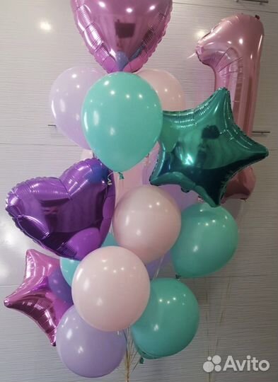 Гелиевые шары, воздушные шары, фигуры из шаров