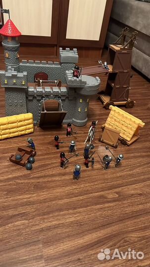 Рыцарский замок с катапультой