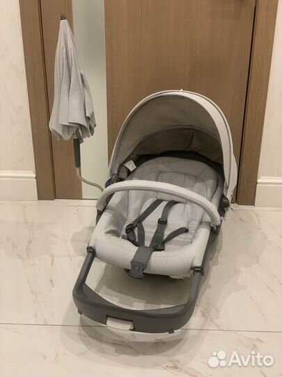 Коляска Stokke Crusi 2в1 с зонт, подст, дожд, и тд