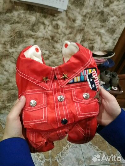 Комбинезон для маленькой собаки/щенка