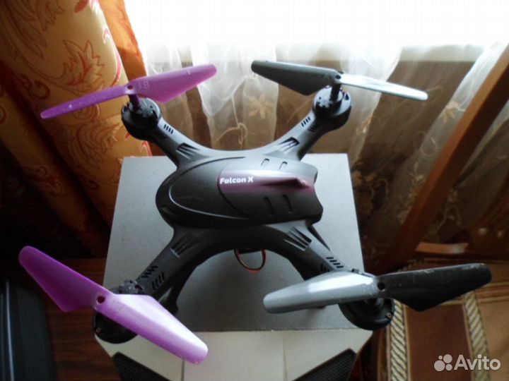 Квадрокоптер с камерой и gps Falkon X FPV