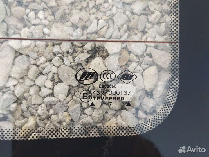 Заднее стекло Лифан бриз