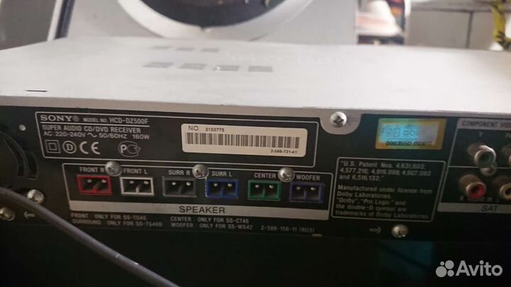 Домашний кинотеатр Sony