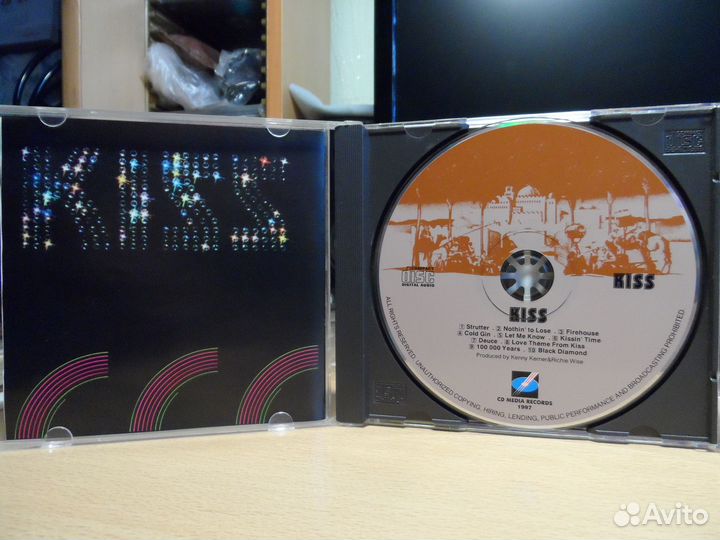 CD kiss - 1974,1976, 1979г