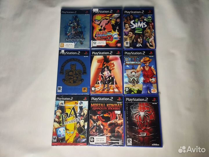 Редкие и не только игры для PS2 (обновл. 18.04.23)