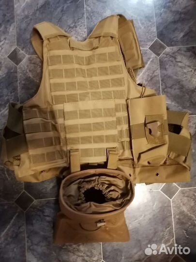 Бронежилет/Плитник/Разгрузка/Разгрузочный жилет