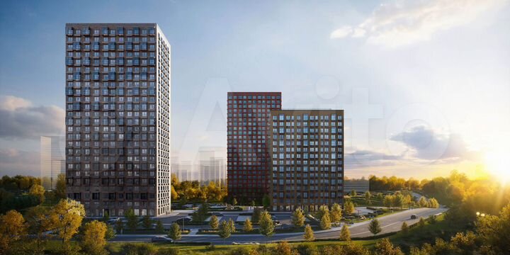 Квартира-студия, 27,1 м², 12/15 эт.