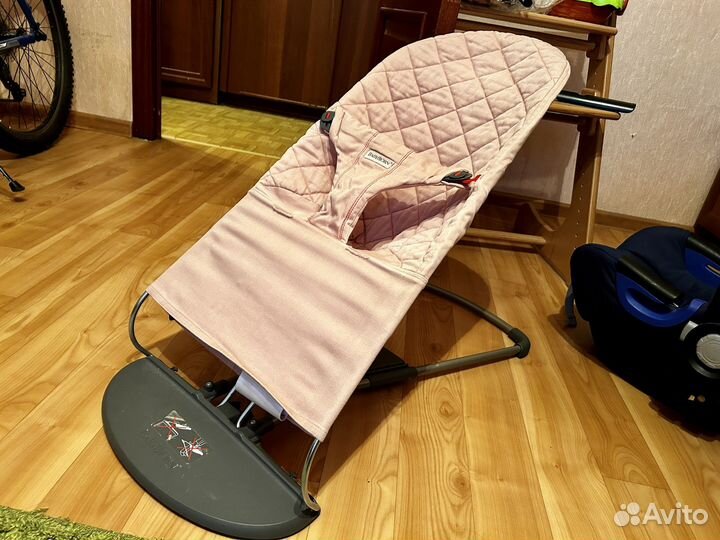 Шезлонг BabyBjorn Bliss Cotton, Classic Quilt