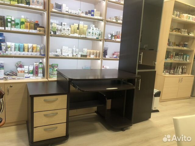 Компьютерный стол со шкафом бу