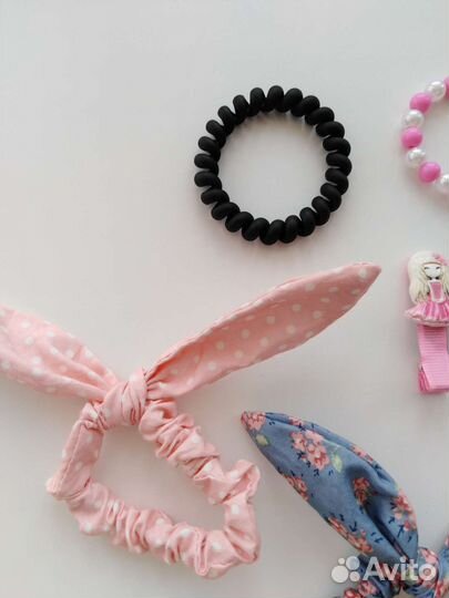 Бусы браслет заколки и резинки для девочки