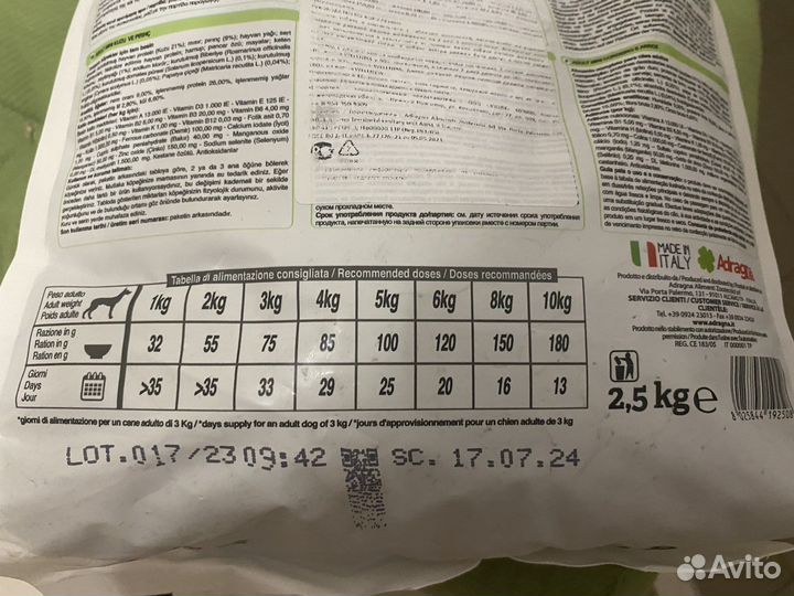 Корм для собак маленьких пород