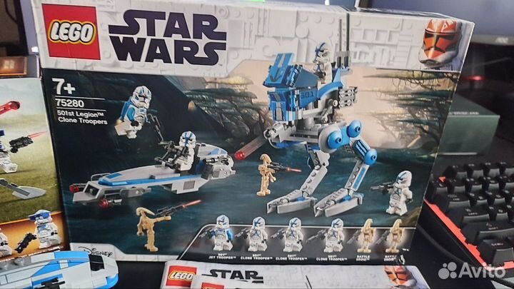 Lego Star Wars: 2 набора и фигурка Дарт Вейдера