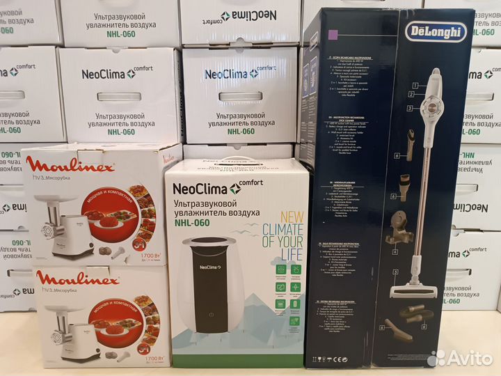 Электромясорубки Moulinex и другая техника