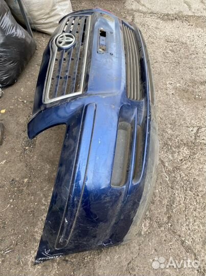 Тойота авенсис т25 передний бампер в сборе