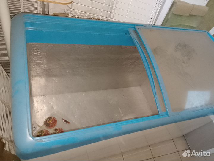 Морозильный ларь со стеклом бу