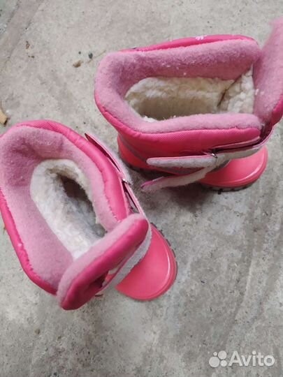 Сапожки для девочки весна-осень