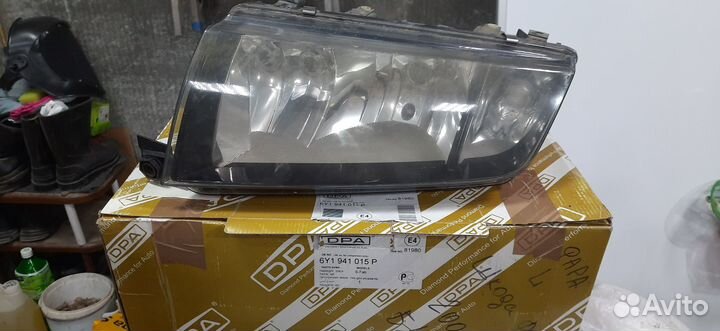 Фара левая Skoda Fabia 1.4AZE 2006, 6Y1941015P VAG
