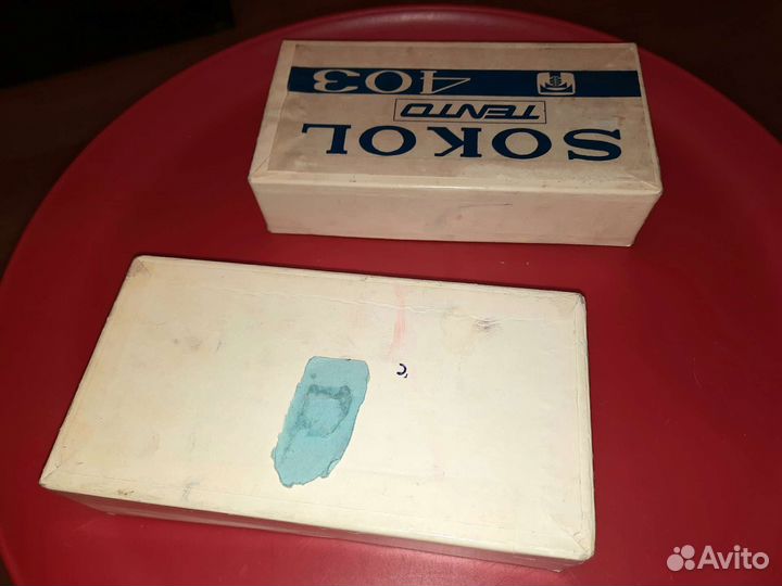 Коробка из под радиоприёмника из СССР