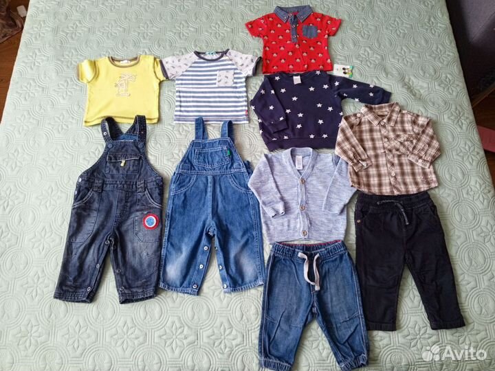 Пакет фирменных вещей для мальчика 68 р.hm