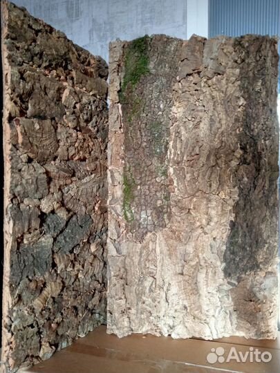 Фон для террариума из пробковой коры