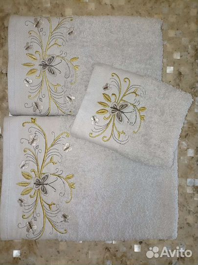 Набор махровых полотенец