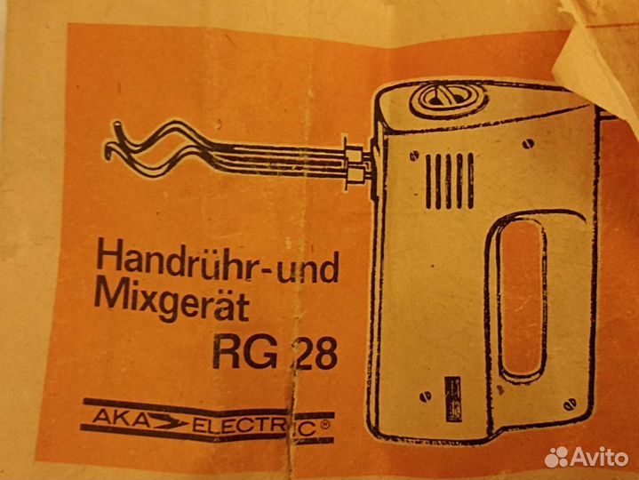 Миксер и блендер