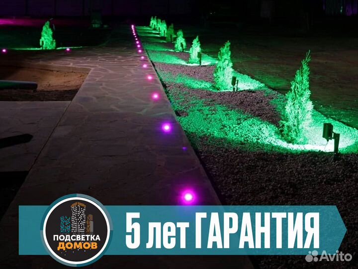 Светильники ландшафтные 12/24v на колышке