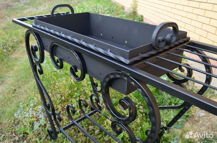 Мангал стенка 3 мм с крышкой