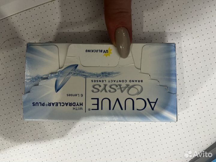 Линзы acuvue oasys 1.25 (4шт)
