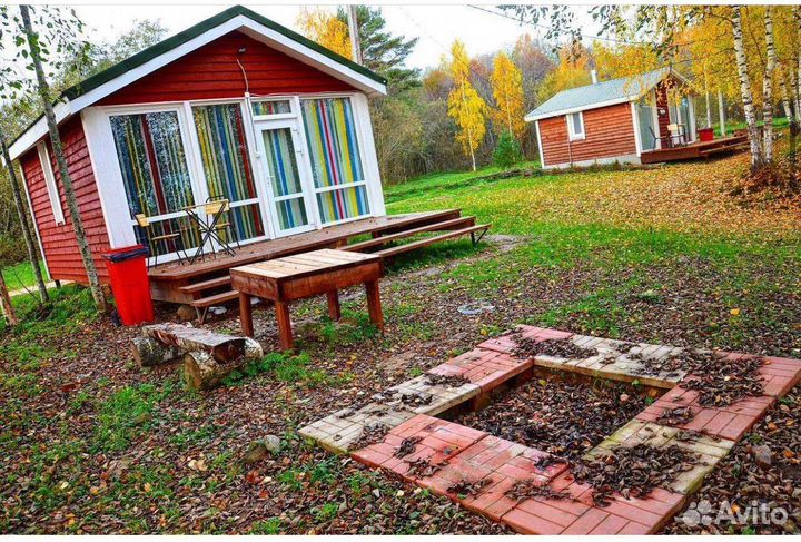 База отдыха. на п/острове