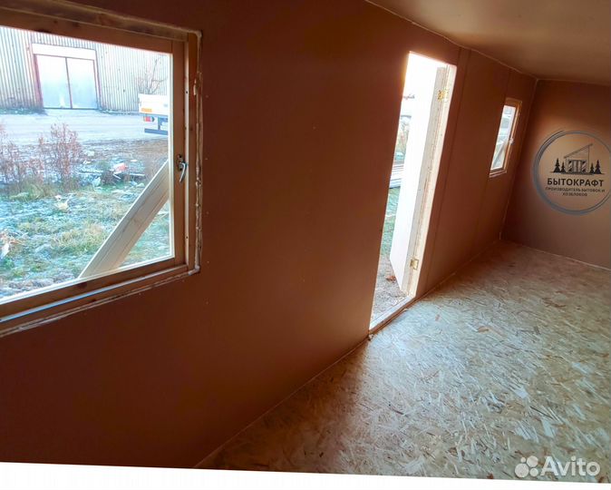 Бытовка хозблок домик из дерева