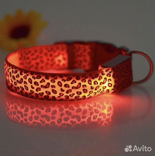Светящийся ошейник для собак
