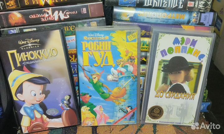 Видеокассеты vhs лицензия мультфильмы и фильмы