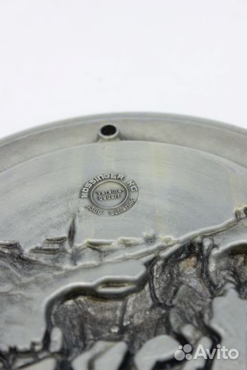 Тарелка настенная металл Германия