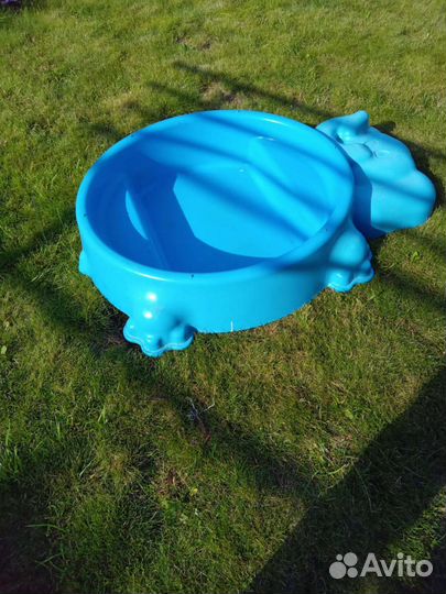 Песочница с крышкой слоник