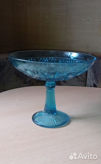 Ваза, купоросное стекло, зав. Свердлова