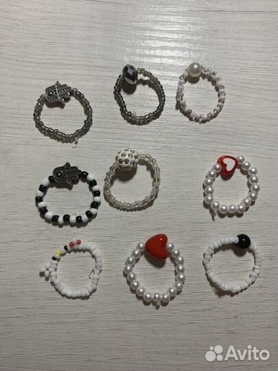 Кольца из бисера