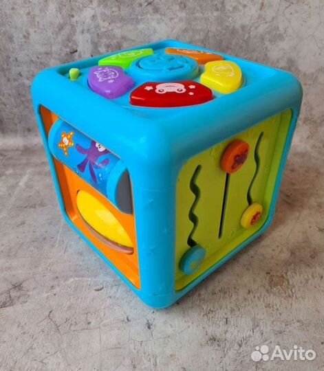 Развивающий интерактивный кубик baby go
