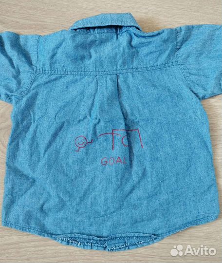 Рубашки на 1-1,5года