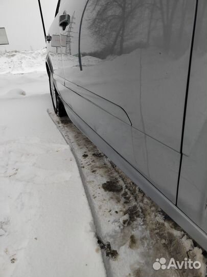 Накладки на пороги Опель Астра Н - Sedan