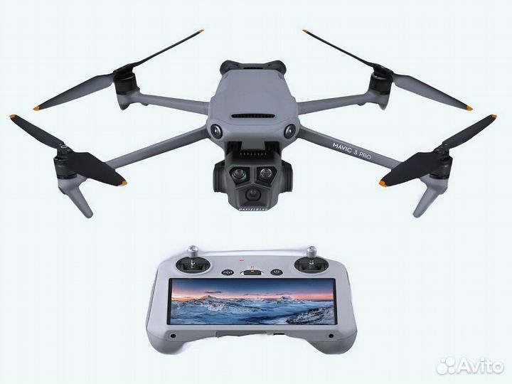 Дрон DJI Mavic 3 Pro (DJI RC) разработанный по современным технологиям