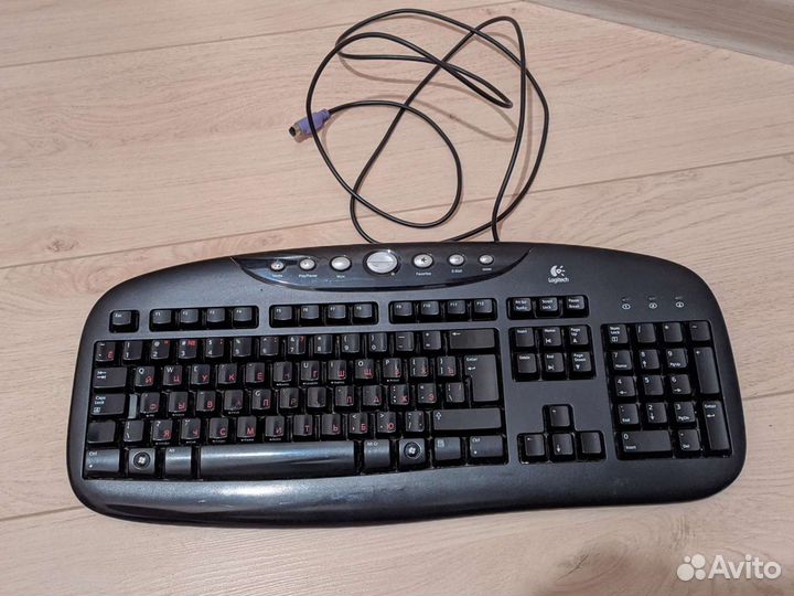 Клавиатура logitech internet pro