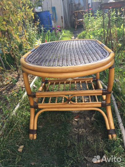 Плетеная мебель бу из ротанга