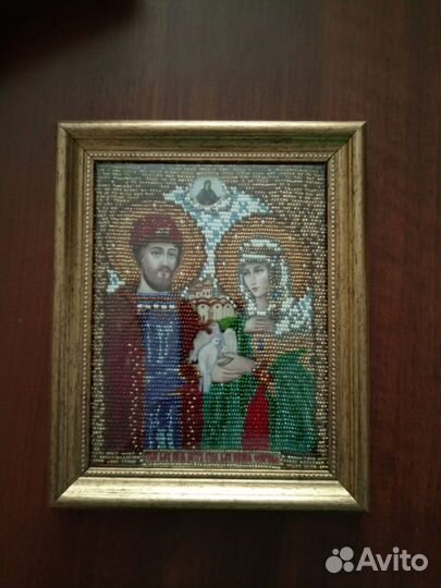 Икона Пётр и Феврония