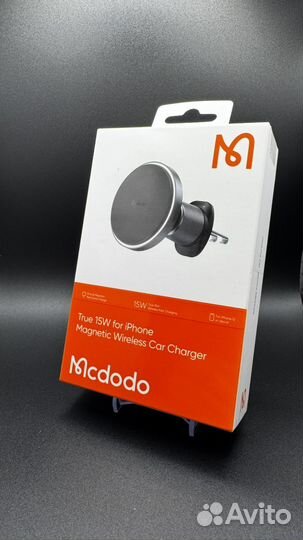 Автомобильный Держатель с беспроводной зарядкой