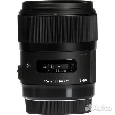 Объектив Sigma AF 35mm f/1.4 DG HSM Art Nikon F