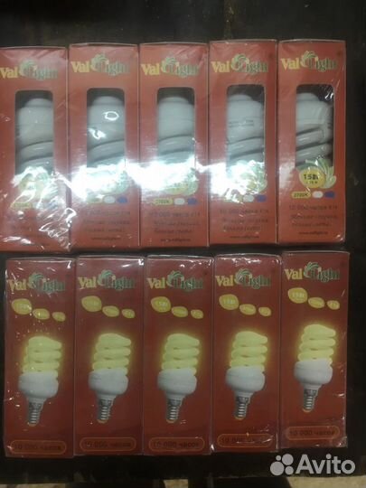 Лампы в ассортименте