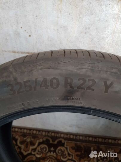 Continental PremiumContact 6 285/45 R22 и 325/40 R22 114Y