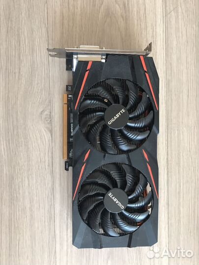Видеокарта rx480 gaming 8gb