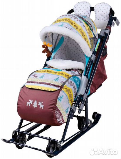 Санки коляска ника